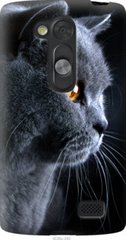 Чехол на LG L Fino D295 Красивый кот "3038u-240-7105"