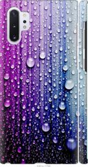 Чехол на Samsung Galaxy Note 10 Plus Капли воды "3351c-1756-7105"