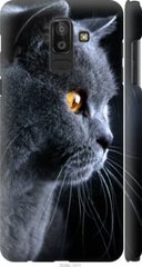 Чехол на Samsung Galaxy J8 2018 Красивый кот "3038c-1511-7105"
