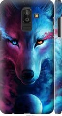 Чехол на Samsung Galaxy J8 2018 Арт-волк "3999c-1511-7105"