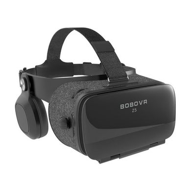 Очки шлем виртуальной реальности Bobo 3D VR Z5 с Наушниками и Пультом ДУ Bluetooth 120°