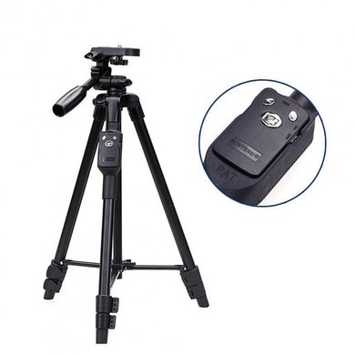 Штатив VCT-5208 UTM для телефона, камеры и фотоаппарата с bluetooth пультом (125 см)