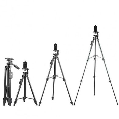 Штатив VCT-5208 UTM для телефона, камеры и фотоаппарата с bluetooth пультом (125 см)