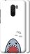 Чехол на Xiaomi Pocophone F1 Акула "4870c-1556-7105"