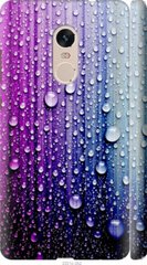Чехол на Xiaomi Redmi Note 4 Капли воды "3351c-352-7105"