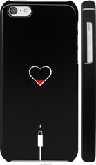 Чехол на iPhone 5c Подзарядка сердца "4274c-23-7105"