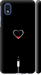 Чехол на Samsung Galaxy A01 Core A013F Подзарядка сердца "4274c-2065-7105"