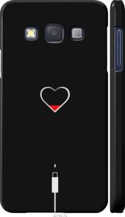 Чехол на Samsung Galaxy A3 A300H Подзарядка сердца "4274c-72-7105"