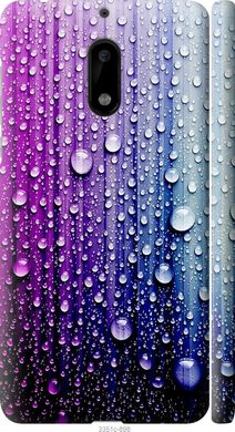 Чехол на Nokia 6 Капли воды "3351c-898-7105"