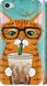 Чехол на Xiaomi Redmi Note 5A Зеленоглазый кот в очках "4054c-1401-7105"