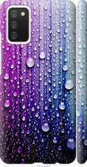 Чехол на Samsung Galaxy A03s A037F Капли воды "3351c-2381-7105"