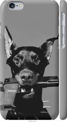 Чехол на Apple iPhone 6s Доберман "2745c-90-7105"