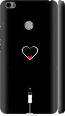 Чехол на Xiaomi Mi Max Подзарядка сердца "4274c-275-7105"