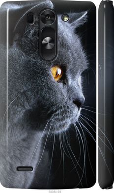 Чехол на LG G3s D724 Красивый кот "3038c-93-7105"
