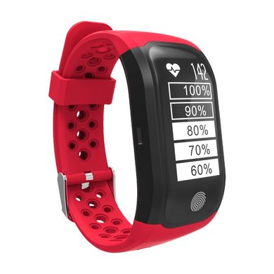 Фитнес браслет Smart Band S908 с GPS Красный