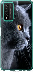 Чехол на Huawei Honor 10X Lite Красивый кот "3038u-2198-7105"