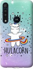 Чехол на Motorola One Macro I'm hulacorn "3976u-1812-7105"