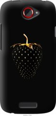 Чехол на HTC One S z560e Черная клубника "3585u-226-7105"
