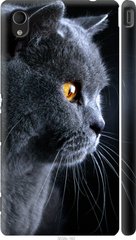 Чехол на Sony Xperia M4 Aqua E2312 Красивый кот "3038c-162-7105"