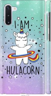 Чехол на Samsung Galaxy Note 10 I'm hulacorn "3976c-1718-7105"