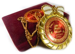 Медаль на цепочке Дочке (в бархатной коробочке) (SKD-0369)