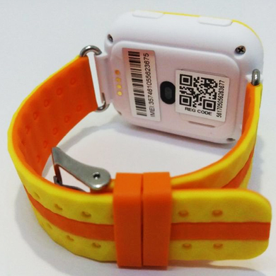 Детские умные смарт часы с GPS Smart Baby Watch Q100 Жёлтые