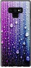Чехол на Samsung Galaxy Note 9 N960F Капли воды "3351u-1512-7105"