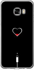 Чехол на Samsung Galaxy C7 C7000 Подзарядка сердца "4274u-302-7105"