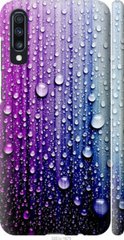 Чехол на Samsung Galaxy A70 2019 A705F Капли воды "3351c-1675-7105"