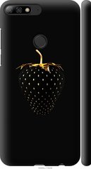 Чехол на Huawei Y7 Prime 2018 Черная клубника "3585c-1509-7105"