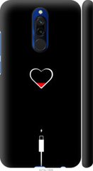Чехол на Xiaomi Redmi 8 Подзарядка сердца "4274c-1806-7105"