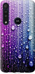 Чехол на Motorola One Macro Капли воды "3351u-1812-7105"