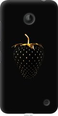 Чехол на Nokia Lumia 630 Черная клубника "3585u-365-7105"