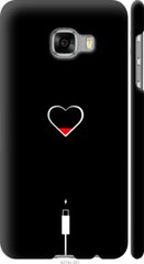 Чехол на Samsung Galaxy C5 C5000 Подзарядка сердца "4274c-301-7105"