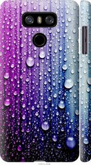 Чехол на LG G6 Капли воды "3351c-836-7105"