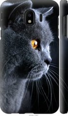 Чехол на Samsung Galaxy J4 2018 Красивый кот "3038c-1487-7105"