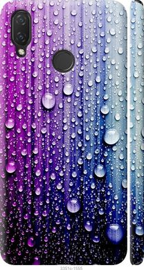 Чехол на Huawei P Smart Plus Капли воды "3351c-1555-7105"