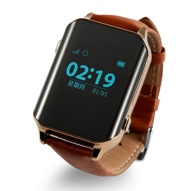 Умные смарт часы с GPS и пульсометром Smart Watch А16-S Золотой