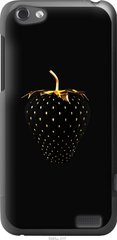 Чехол на HTC One V t320e Черная клубника "3585u-227-7105"