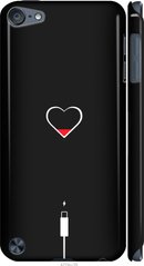 Чехол на Apple iPod Touch 5 Подзарядка сердца "4274c-35-7105"