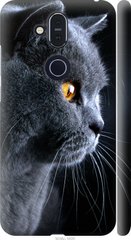 Чехол на Nokia 8.1 Красивый кот "3038c-1620-7105"