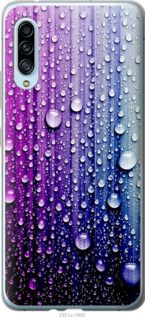 Чехол на Samsung Galaxy A90 5G Капли воды "3351u-1800-7105"
