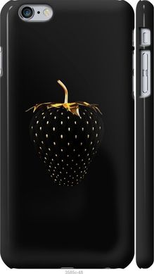 Чехол на iPhone 6 Plus Черная клубника "3585c-48-7105"