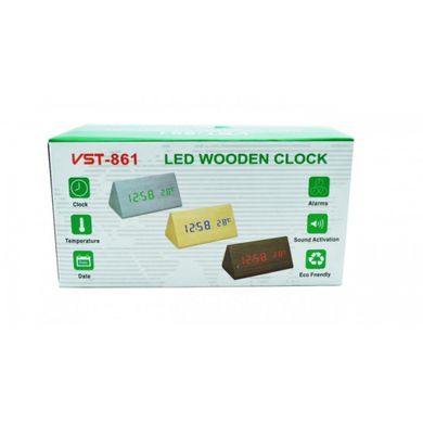 Часы VST 861 коричневые