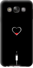 Чехол на Samsung Galaxy E7 E700H Подзарядка сердца "4274u-139-7105"