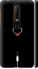 Чехол на Nokia 6.1 Подзарядка сердца "4274c-1628-7105"
