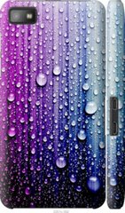 Чехол на Blackberry Z10 Капли воды "3351c-392-7105"