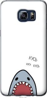 Чехол на Samsung Galaxy S6 Edge Plus G928 Акула "4870u-189-7105"