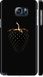 Чехол на Samsung Galaxy Note 5 N920C Черная клубника "3585c-127-7105"