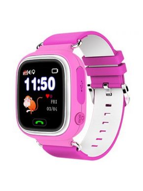 Детские умные смарт часы с GPS Smart Baby Watch Q80 Розовый